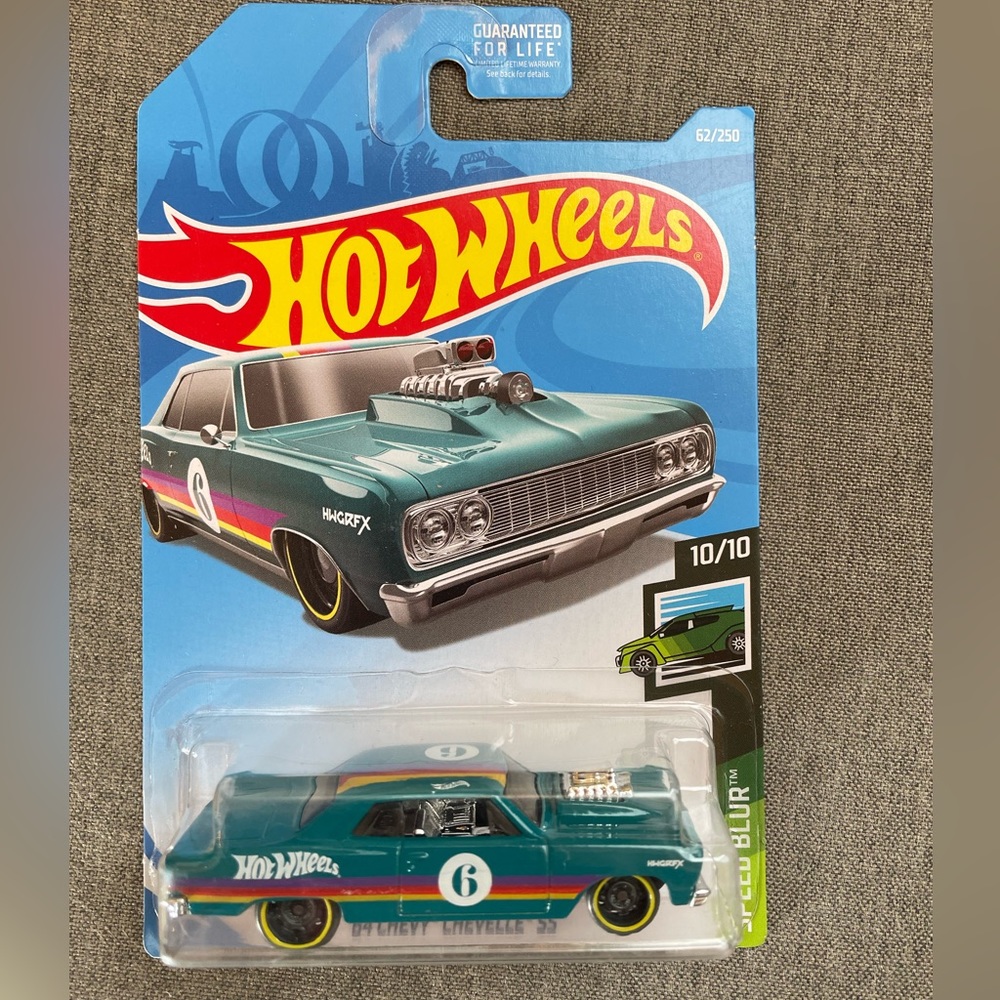 Hot Wheels   2017 SPEED BLUR. ‘64 Chevelle SS NIP
